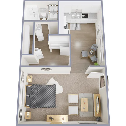 Floor plan Studio - Large