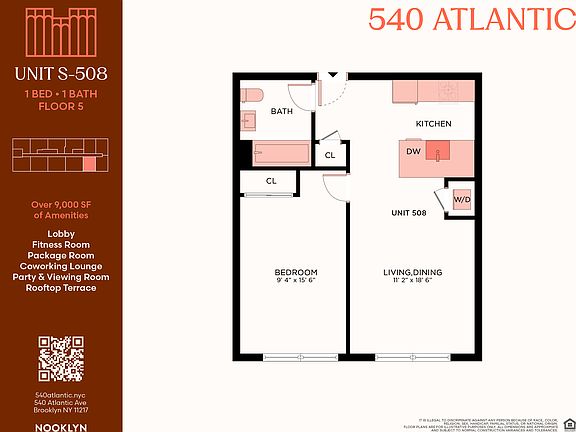 2nd image of 540 Atlantic Ave #518