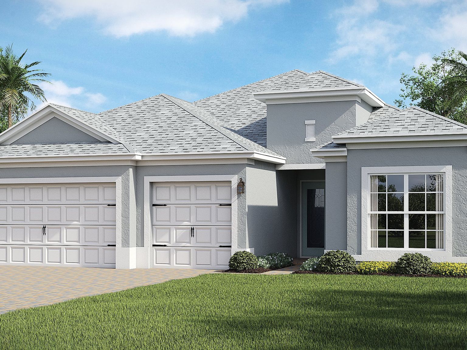 Palmetto Plan, Trail's Edge at Babcock Ranch Manor homes, Punta Gorda