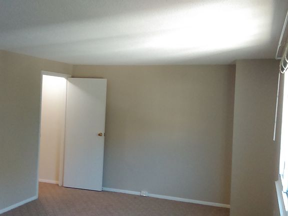 Large Master bedroom with walk-in closet (left)