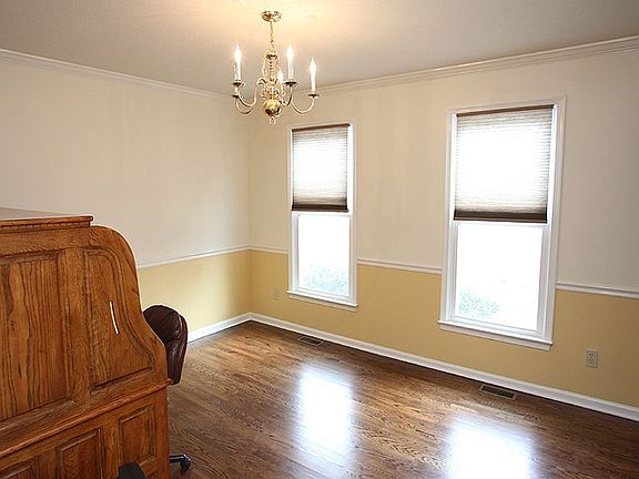 Formal dining room with crow