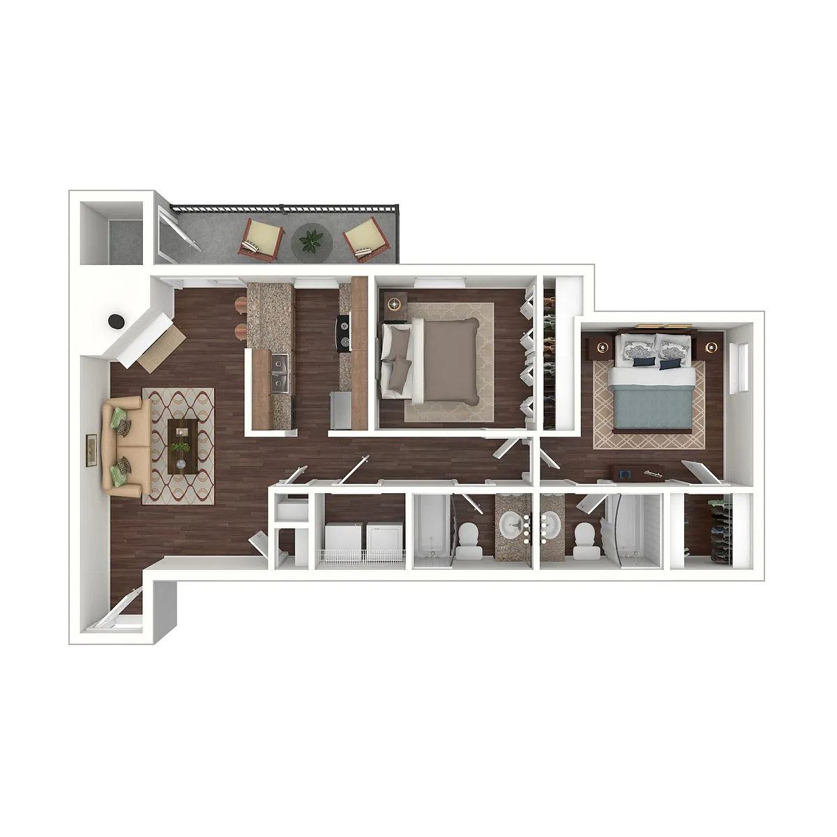 Floor plan B1-U