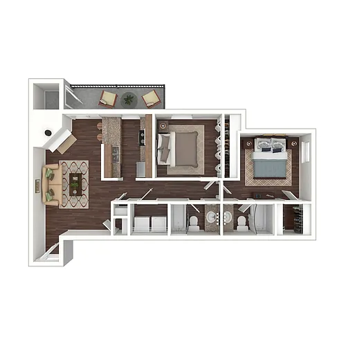 Floor plan B1-U
