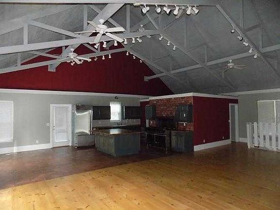 living room kitchen view