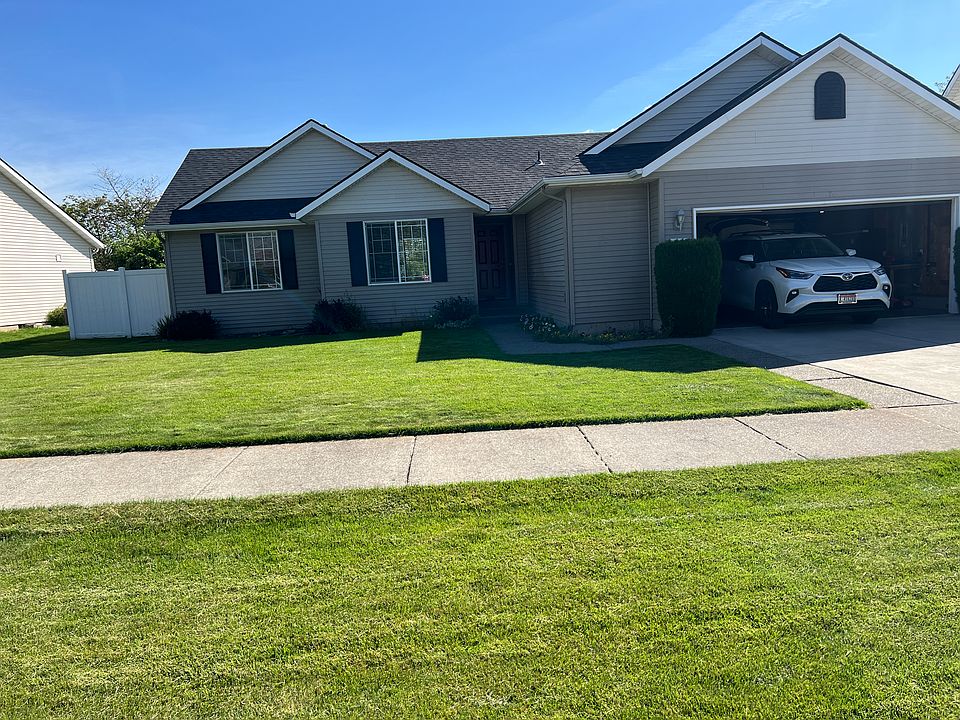 FRONT YARD AND GARAGE