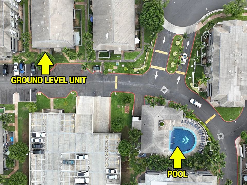 Ground floor unit close to the pool and BBQ area