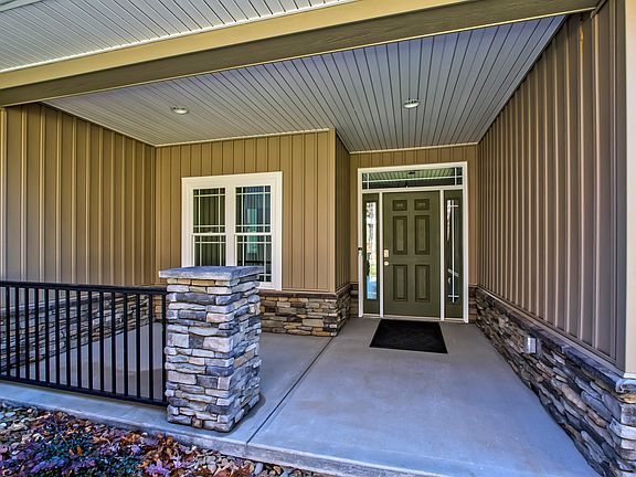 Welcoming front porch
