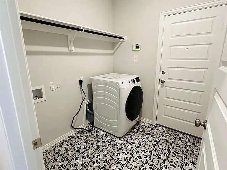 Washer and Dryer are both installed