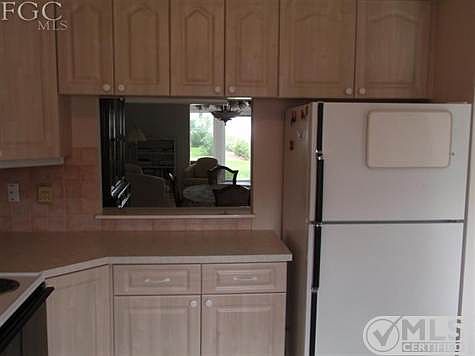 Kitchen pass through to dining room