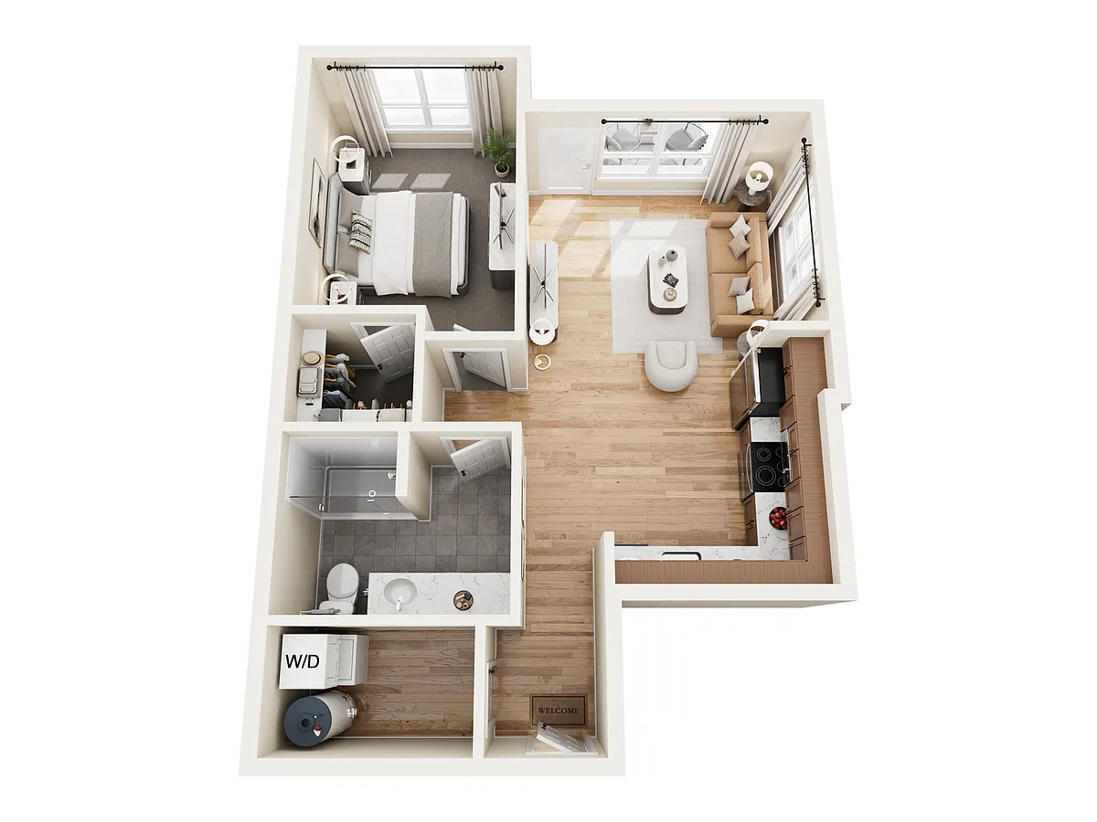 Floor plan A1