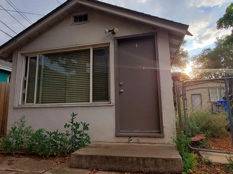 East Side of house