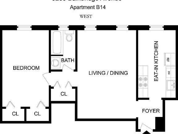 2nd image of 3265 Bainbridge Ave APT B14