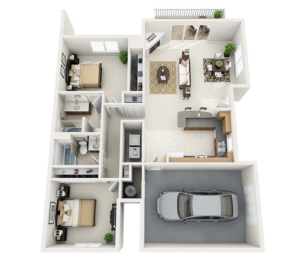 Floor plan B1