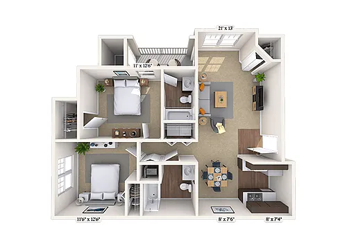 Floor plan 22A