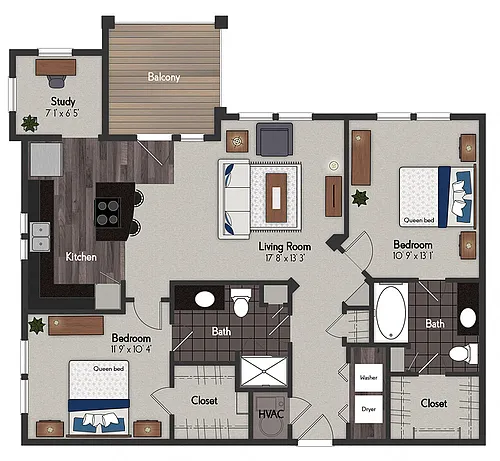 Floor plan The Makovicka