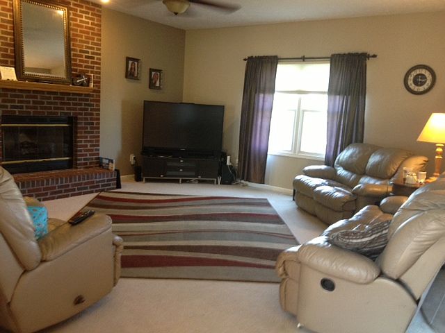 Family Room view from hall