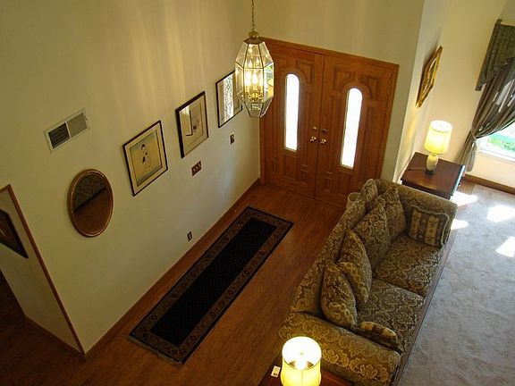 Custom entry doors and wood flooring