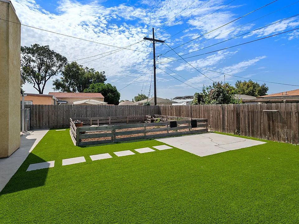 Backyard with Turf