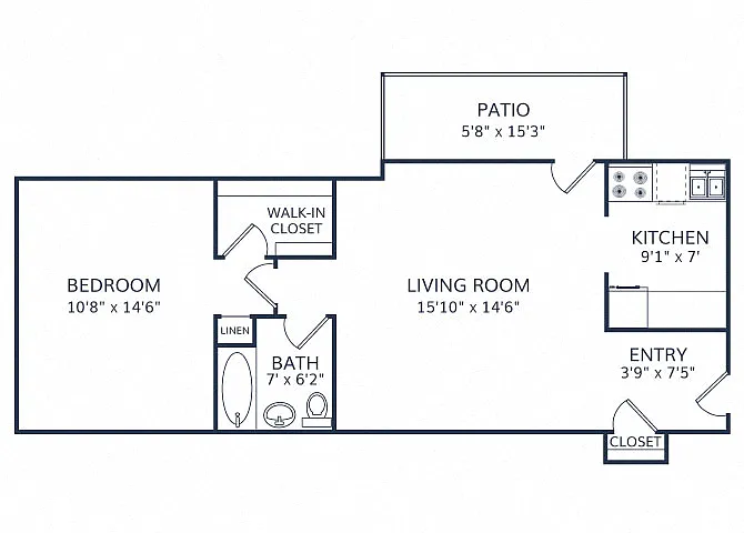 Floor plan The Westmoore