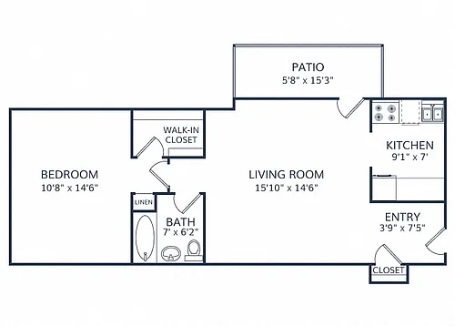Floor plan The Westmoore