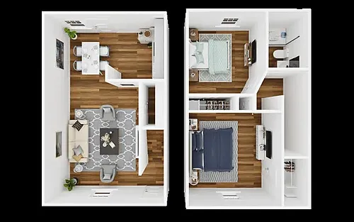 Floor plan Townhome