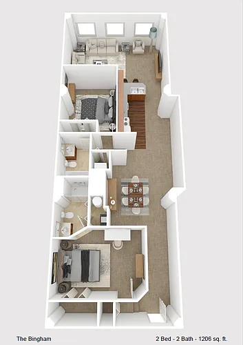 Floor plan 2X2