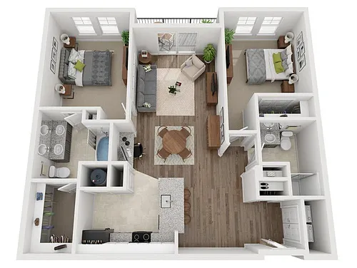 Floor plan Oase
