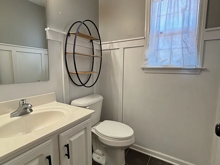 Downstairs half bath