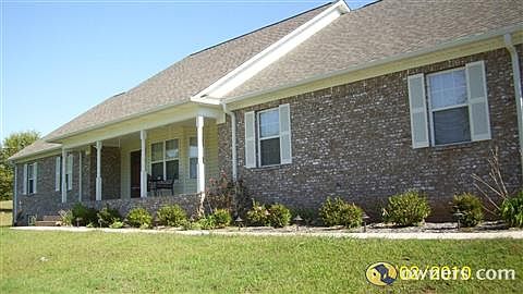 Nice landscaping with lighted path