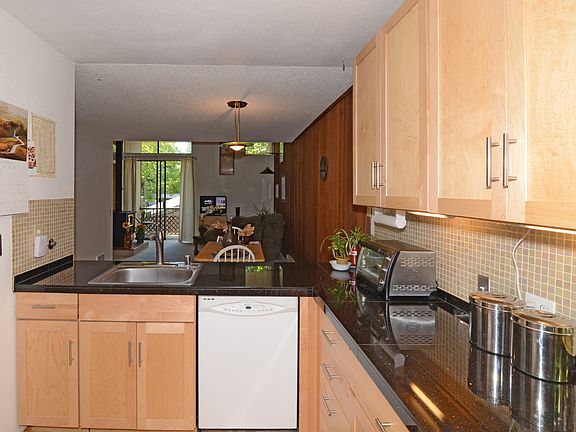 Open inviting kitchen.