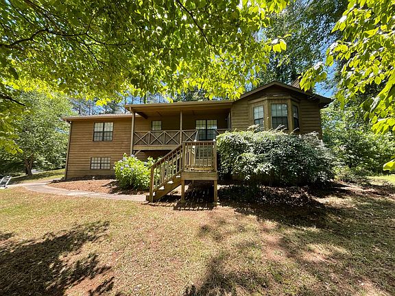 Front of house - porch - corner lot
