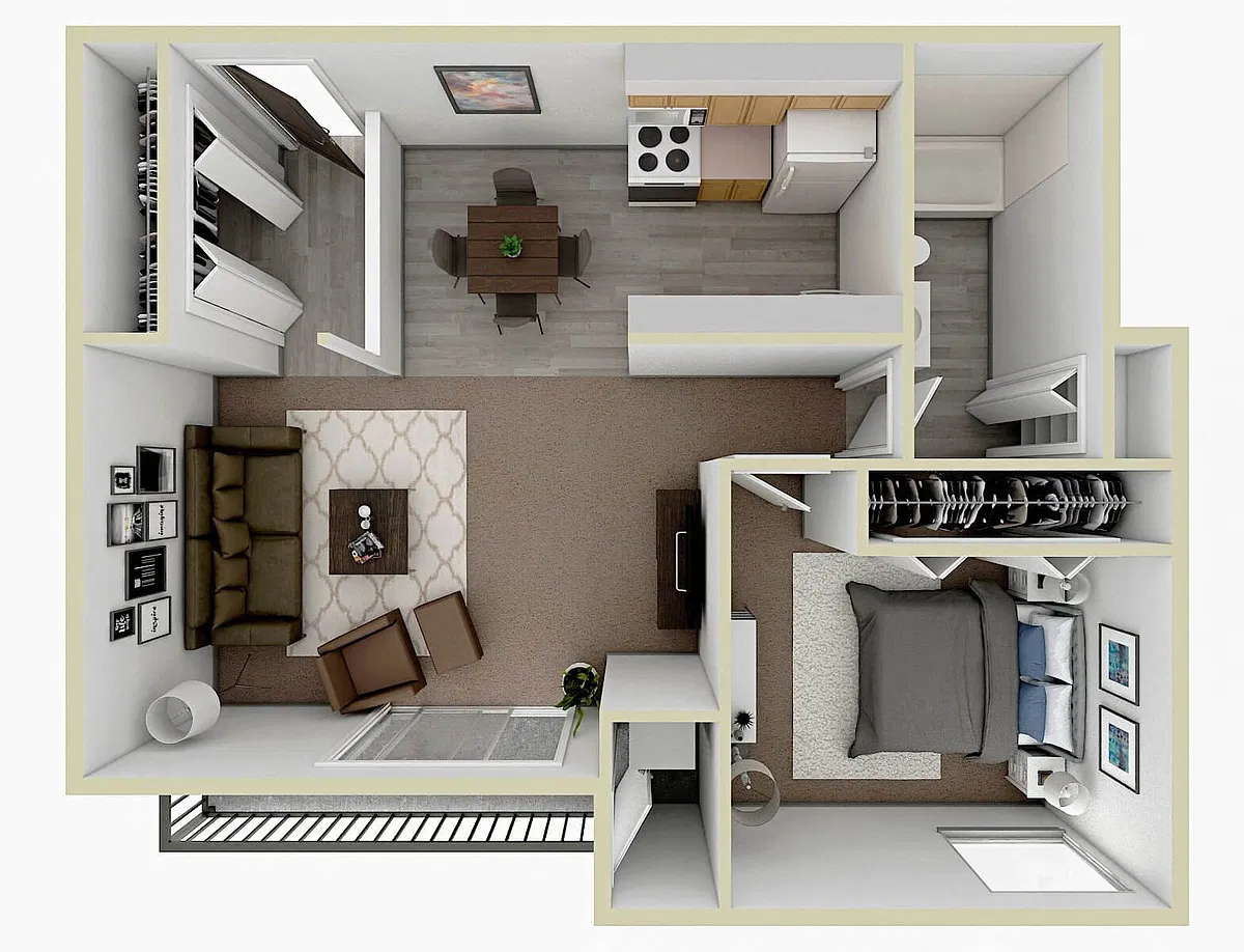 Floor plan Cambridge