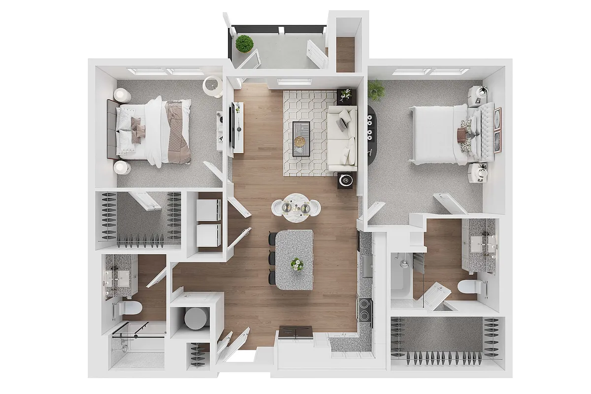 Floor plan B1
