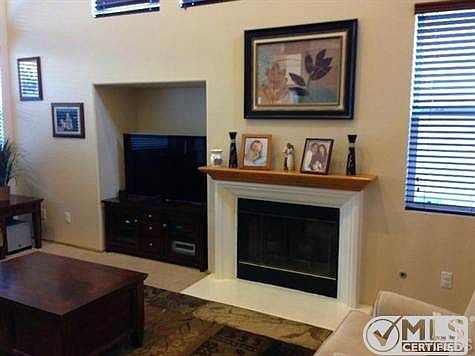 Gas Fireplace and Media Niche for your Relaxation and Pleasure