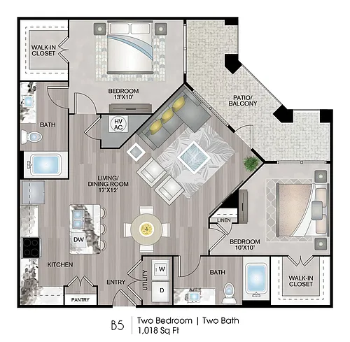 Floor plan B5
