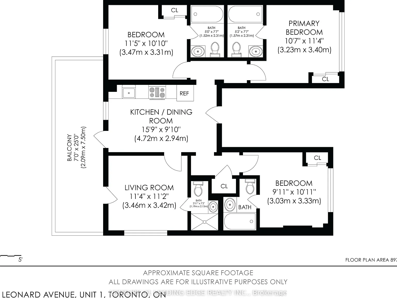 3 bed, $3,750 — Photo 2