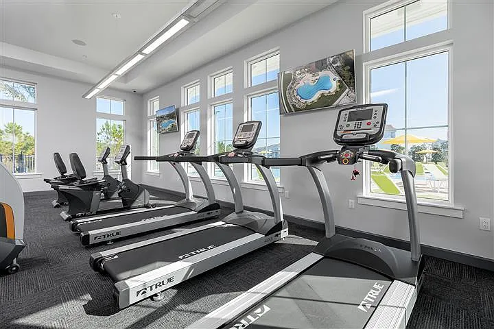 Workout center just 8 villas away!