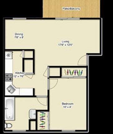 2nd image of 3801 E Morningside Dr APT 15