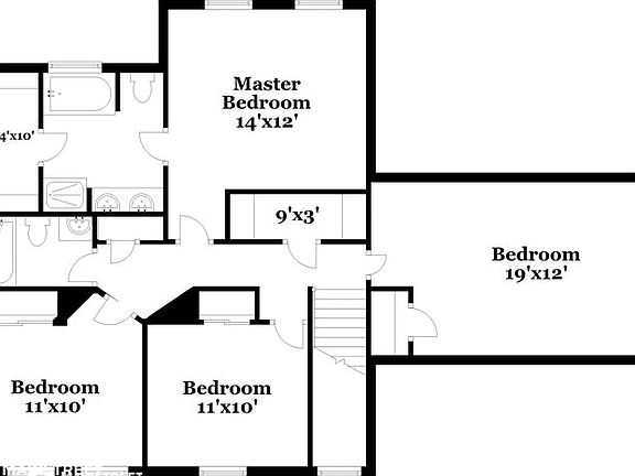 primary bedroom