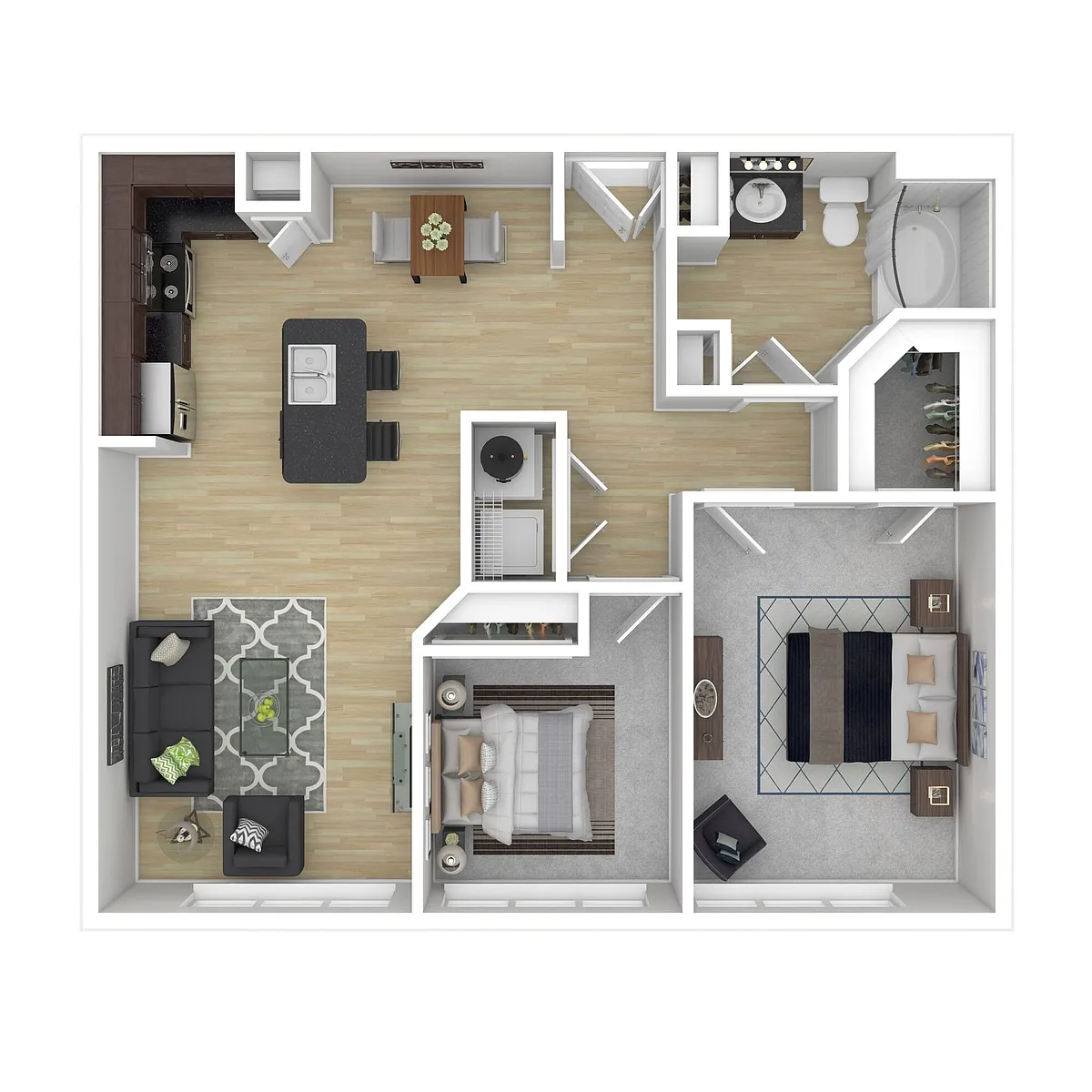 Floor plan B3