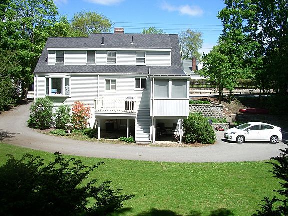 Back View- large wrap around driveway