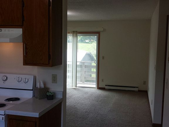 Living Room has Sliding Door to Balcony!