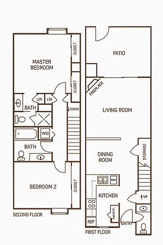 Floor plan Townhouse