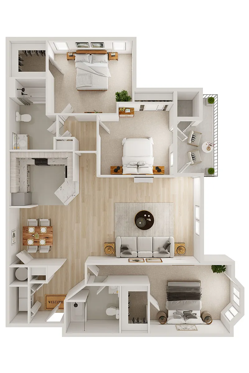 Floor plan C2R