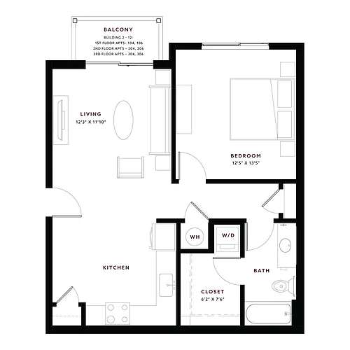 Floor plan Little Blue Stem
