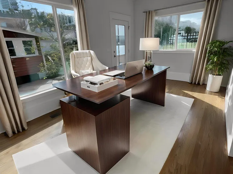 1st floor office with separate entry.