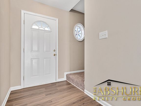 Front entry with Luxury Vinyl Plank Flooring