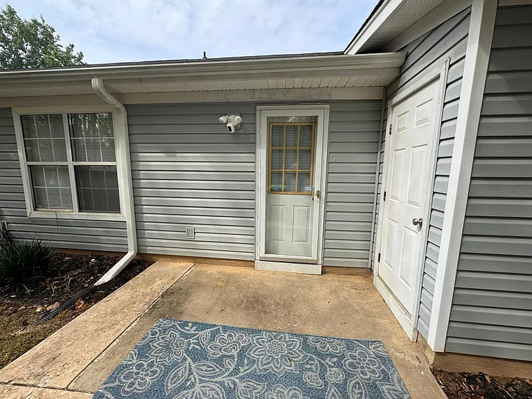 Nice patio in back, and is wooded to enjoy your privacy. Side yard is open to enjoy as well