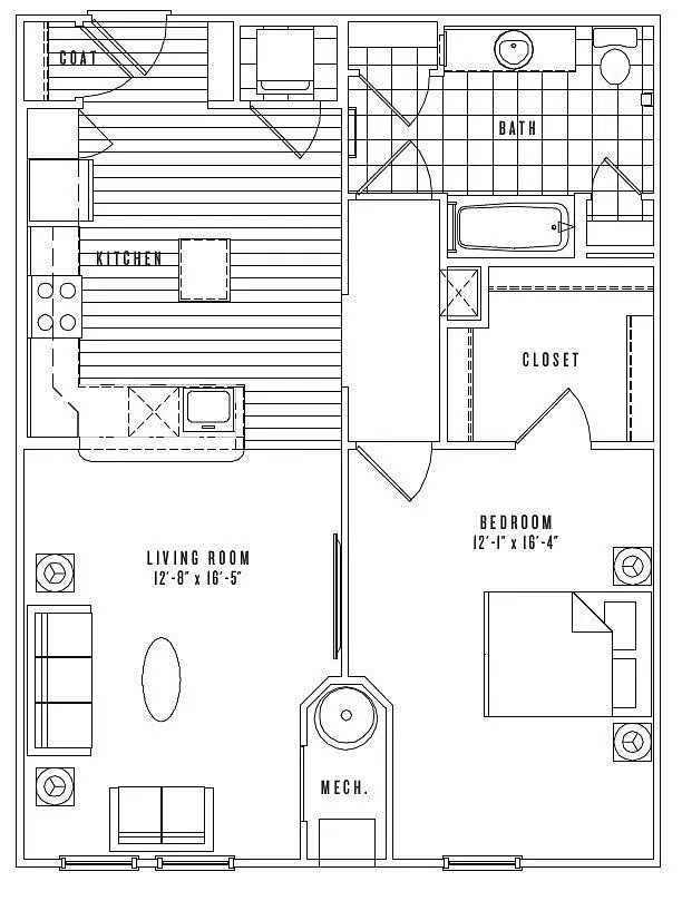 Floor plan A8
