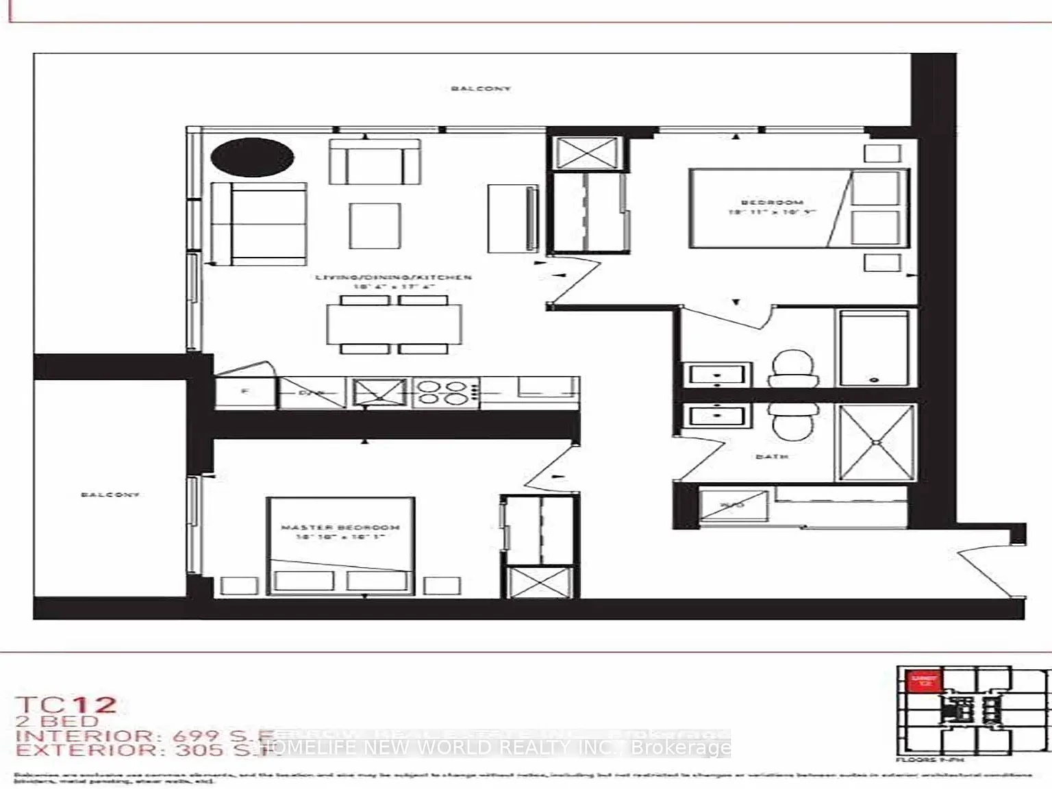 2 bed, $2,600 — Photo 2